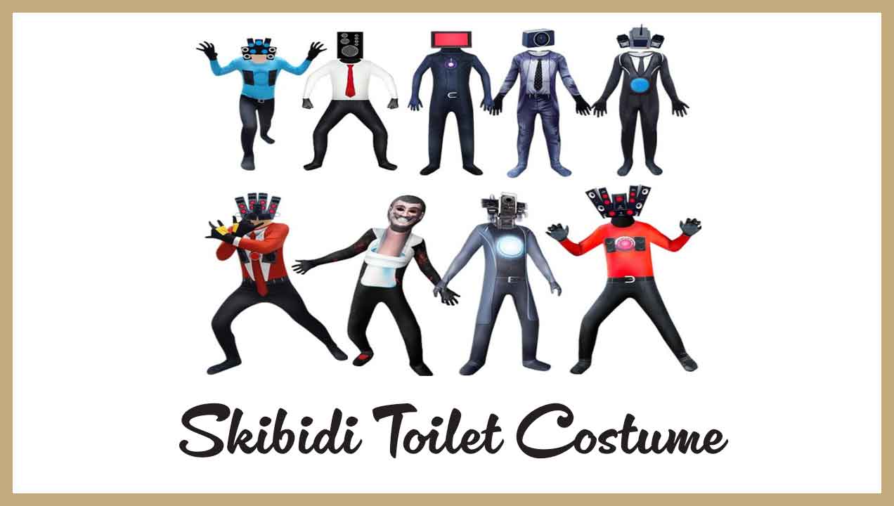 Skibidi Toilet Costume