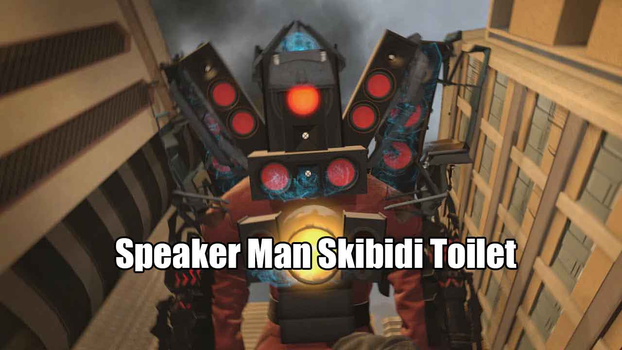 speaker man skibidi toilet
